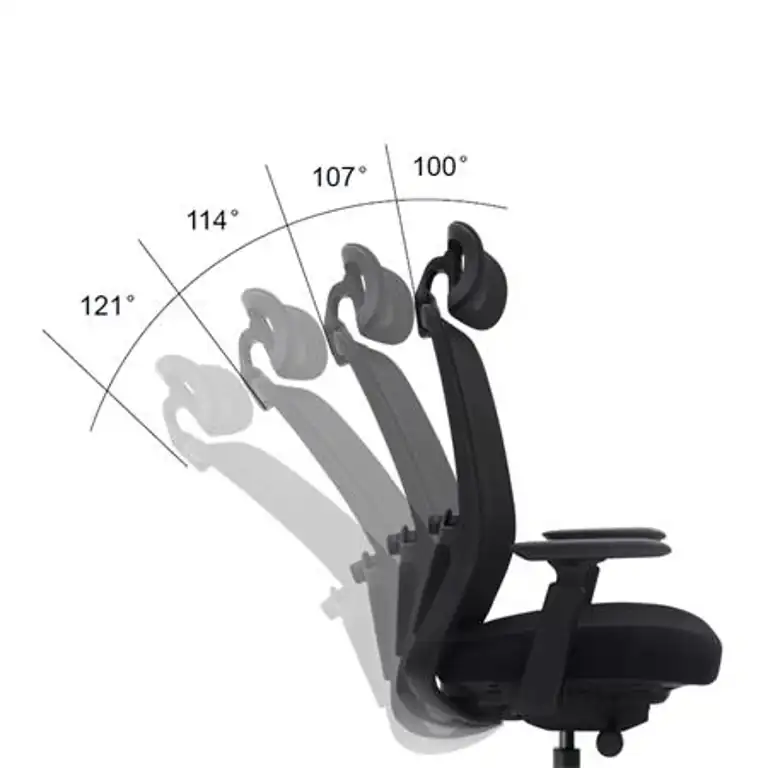 Sistema de reclinación y autoequilibrio de la silla de oficina Serie 500 Nodofix