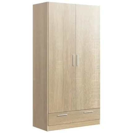 Armario 2 puertas 1 cajón 102x200x51 acabado cambrian