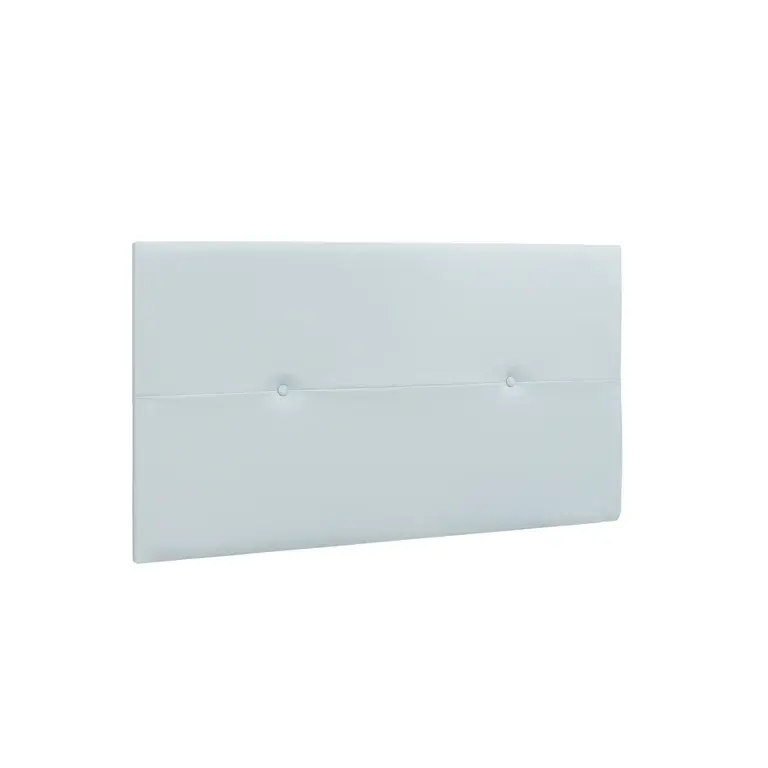 Cabecero 110 polipiel capitoné color blanco 110x55 cm