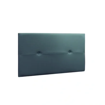 Cabecero 110 polipiel capitoné color gris ceniza 110x55 cm