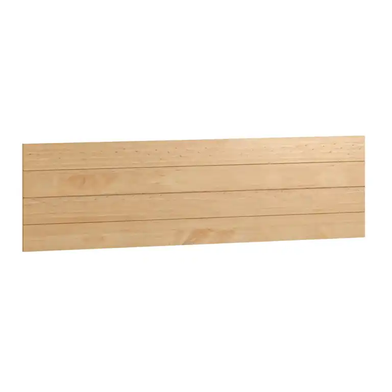 cabecero de madera 150 cm Magda color miel roble colgado a la pared
