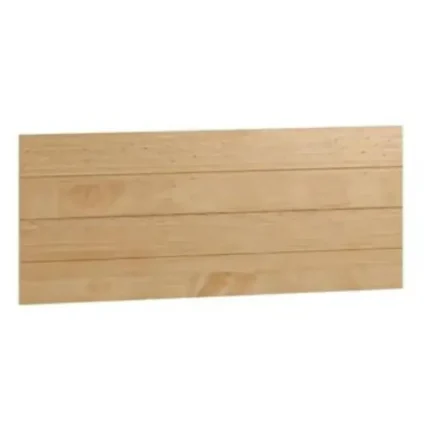 Cabecero para cama individual de madera 110x45 cm color miel roble