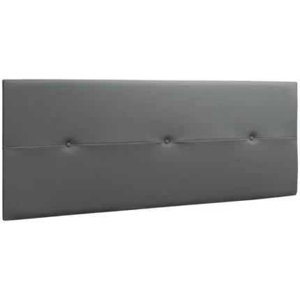 Cabecero polipiel liso 160 PRADO ceniza 160x55 cm