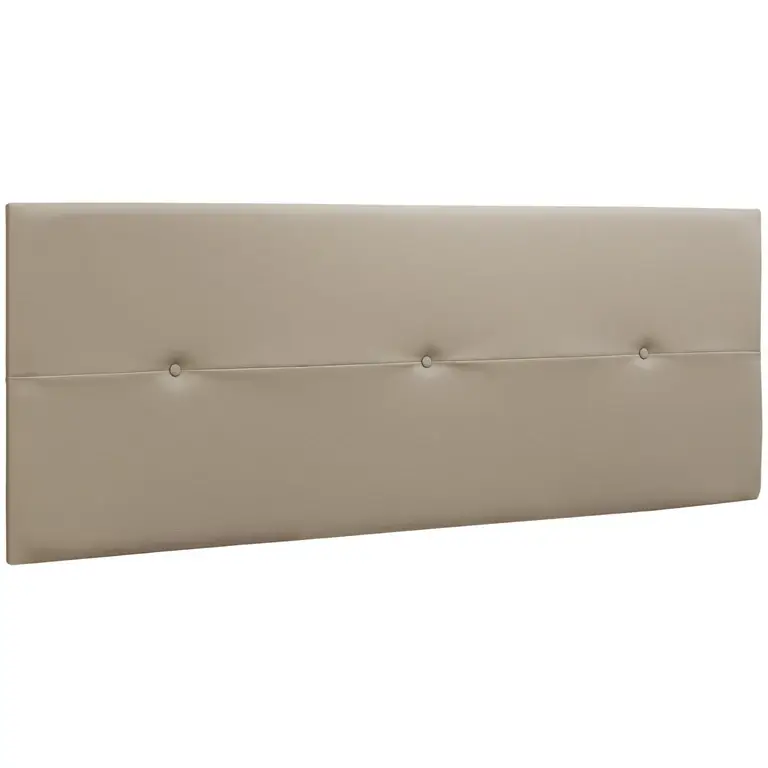 Cabecero polipiel liso 160 PRADO visón 160x55 cm