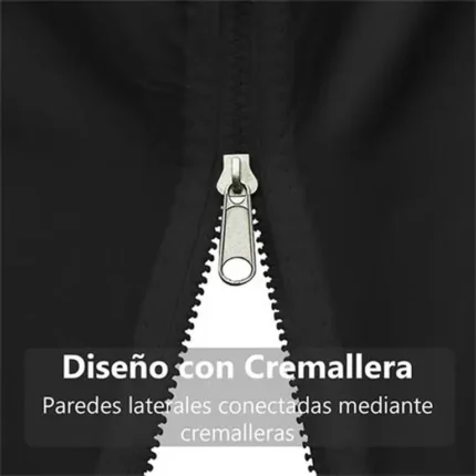 Detalle de carpa profesional 3x3 Donna Garden HEX 50