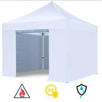 Detalle de carpa profesional 3x3 Donna Garden HEX 50