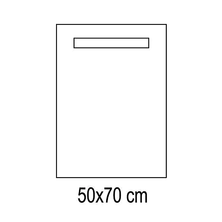 Medidas del espejo de baño LED Jamaica 50x70 cm