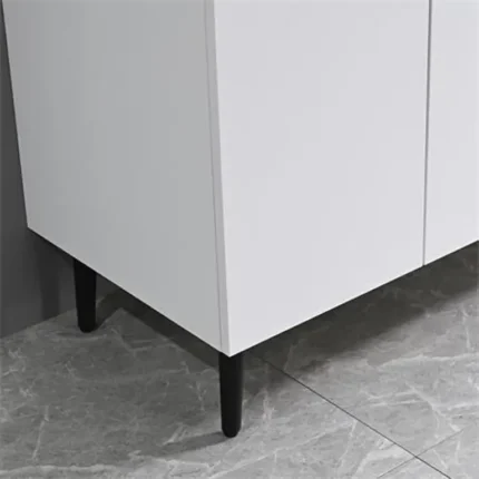 Columna auxiliar de baño blanca 140 cm Serie Laia Benotti