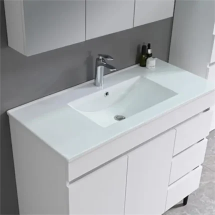 Lavabo cerámico del mueble de lavabo blanco 100 cm Serie Laia Benotti
