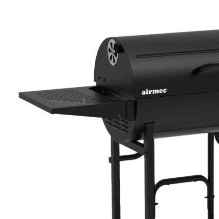 Barbacoa de carbón Doramas Airmec vista lateral