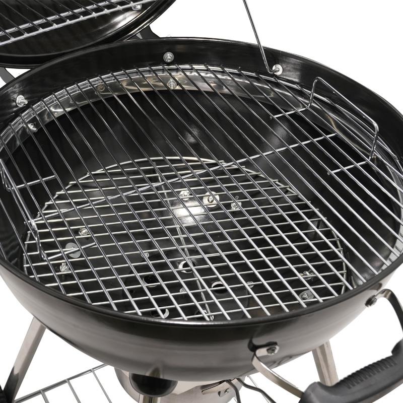 barbacoa carbón Zabaleta Airmec con estructura para exterior
