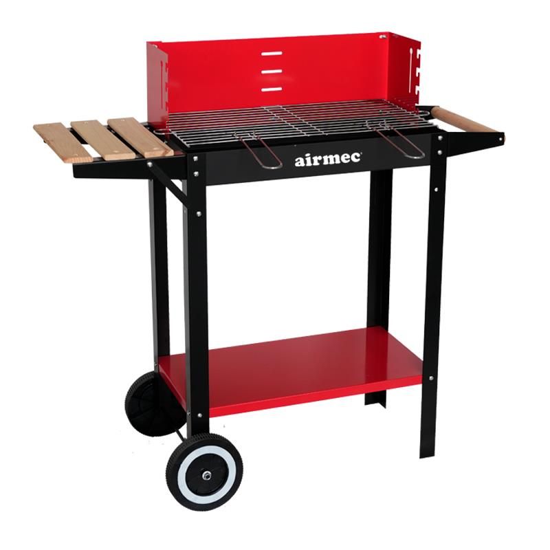 detalle de barbacoa carbón Ordesa Airmec