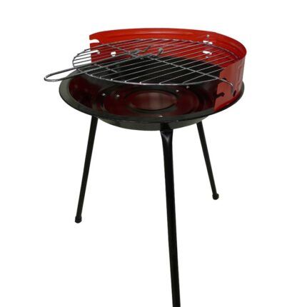 barbacoa carbón redonda regulable Airmec para exterior