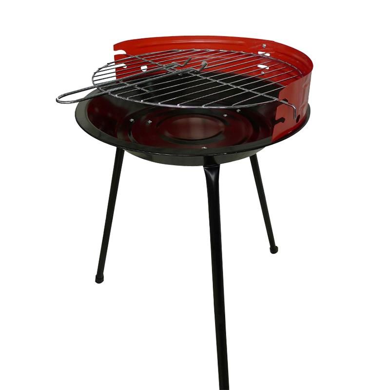 barbacoa carbón redonda regulable Airmec para exterior