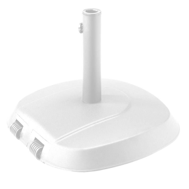 base sombrilla kendwa blanca 28 kg para exterior