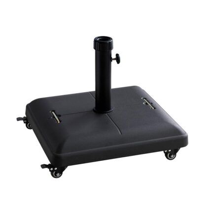 base sombrilla famara negra 37 kg para exterior