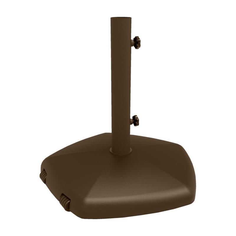 base sombrilla bora marrón 25 kg para exterior