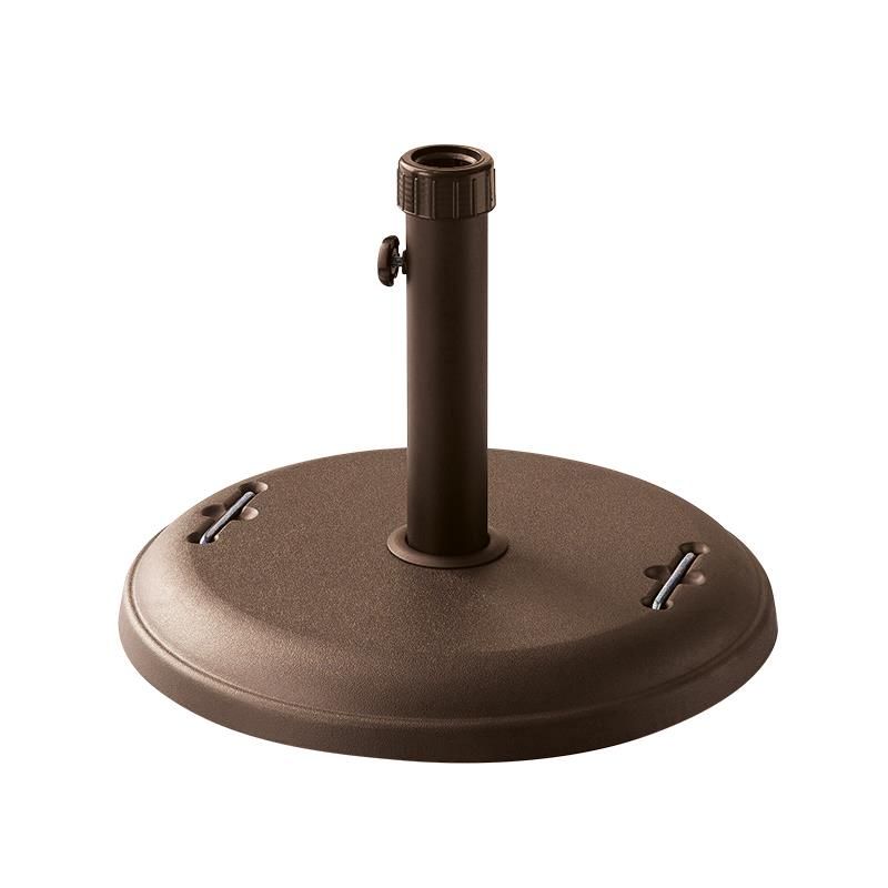 base sombrilla exuma marrón 40 kg para exterior