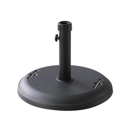 base sombrilla exuma negra 40 kg para exterior