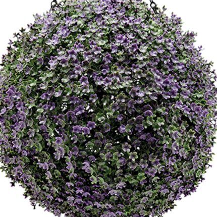 detalle decorativo de bola artificial colgante Aurora 31cm