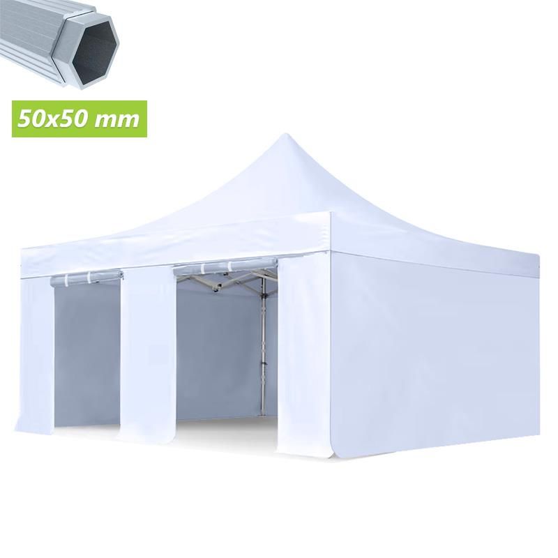 carpa profesional 5x5 blanca para exterior