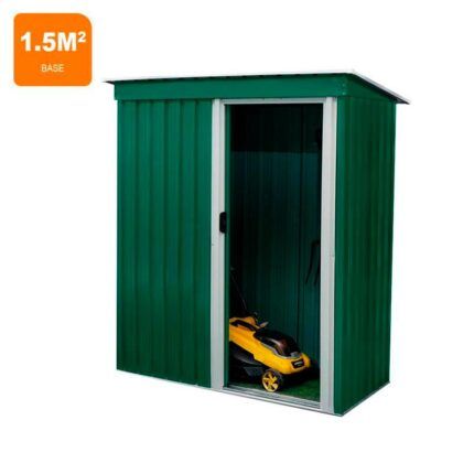 caseta metálica verde 1.5m2 Airmec para exterior