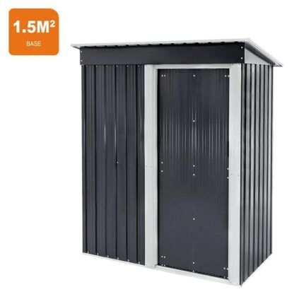 caseta metálica antracita 1.5m2 Airmec para exterior