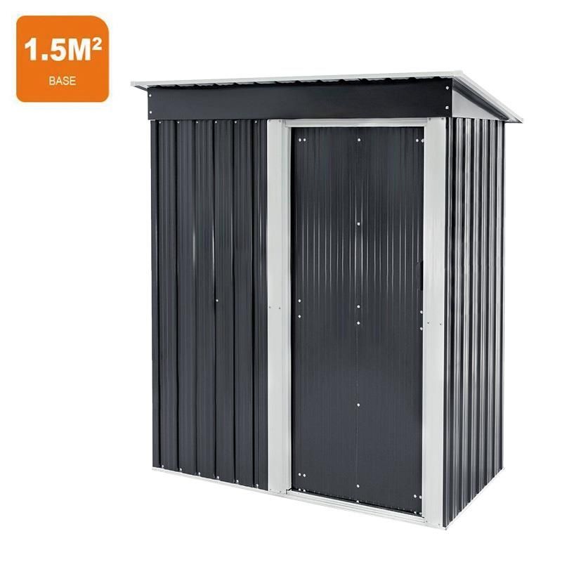 caseta metálica antracita 1.5m2 Airmec para exterior