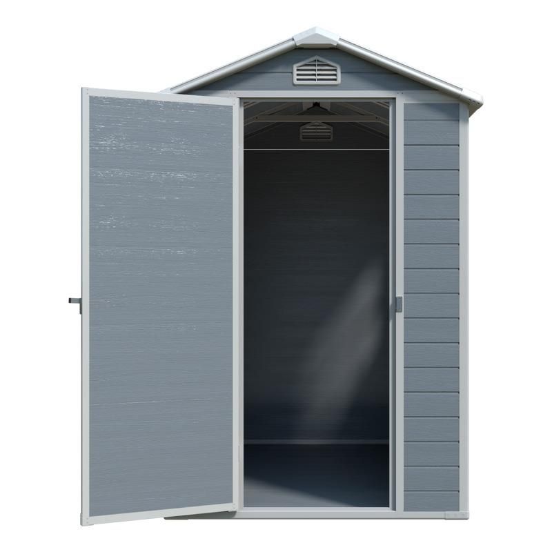 caseta de resina 25m2 detalle exterior