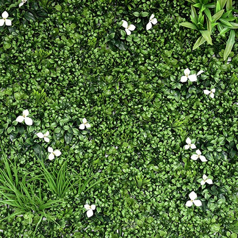 jardín vertical artificial Cobalto 100x100 en composición vegetal