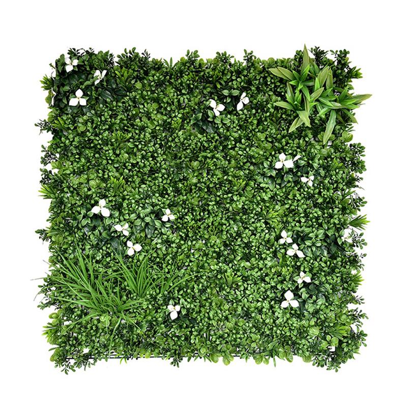jardín vertical artificial Cobalto 100x100 para pared exterior