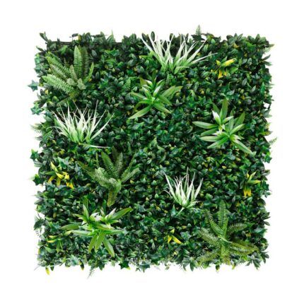 jardín vertical artificial Flourish Dream 100x100 para pared exterior