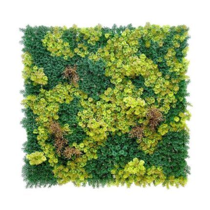 jardín vertical artificial Indigo 100x100 para pared exterior