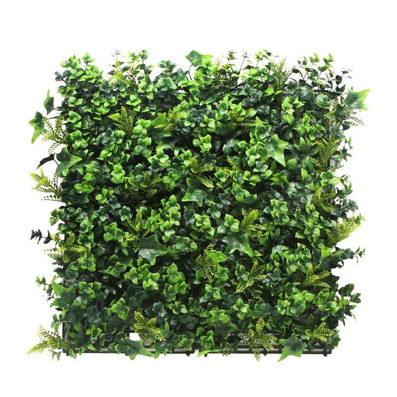 jardín vertical artificial Tropical 50x50 para pared exterior
