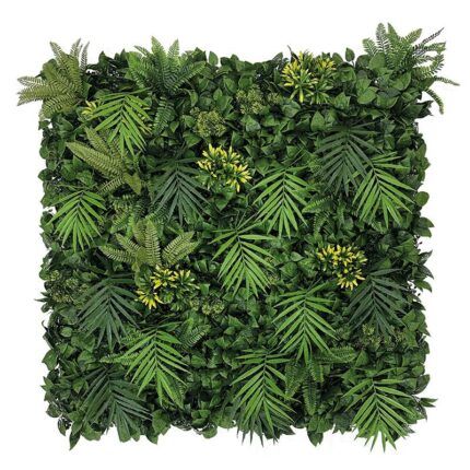 jardín vertical artificial Azalea 100x100 para pared exterior