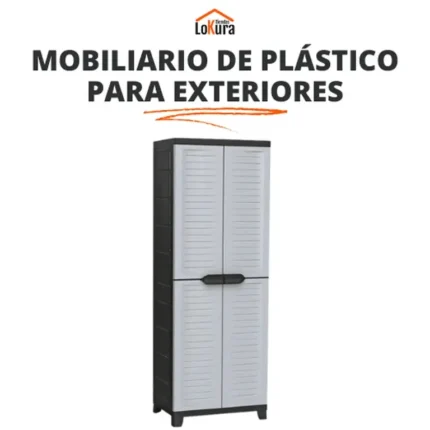 Armarios y muebles de plástico para exterior