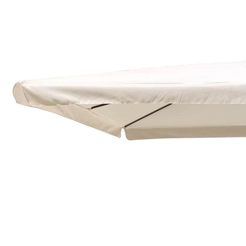 parasol beige 3x4 metros imagen 2