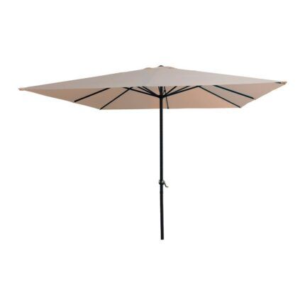 parasol beige 3 metros para exterior