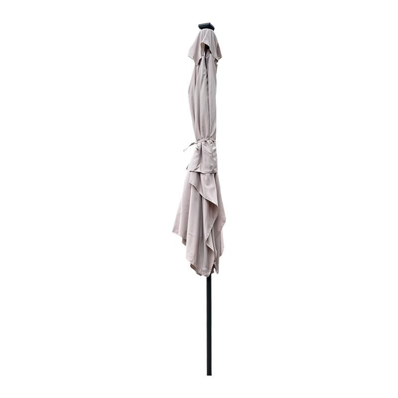 parasol beige 2x3 metros imagen 4