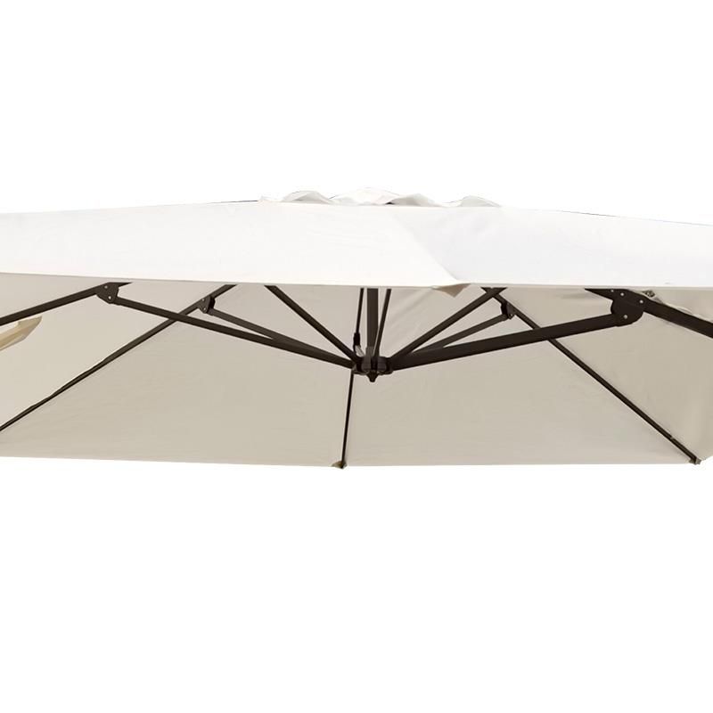 parasol colgante beige 3x3.5 metros imagen 2