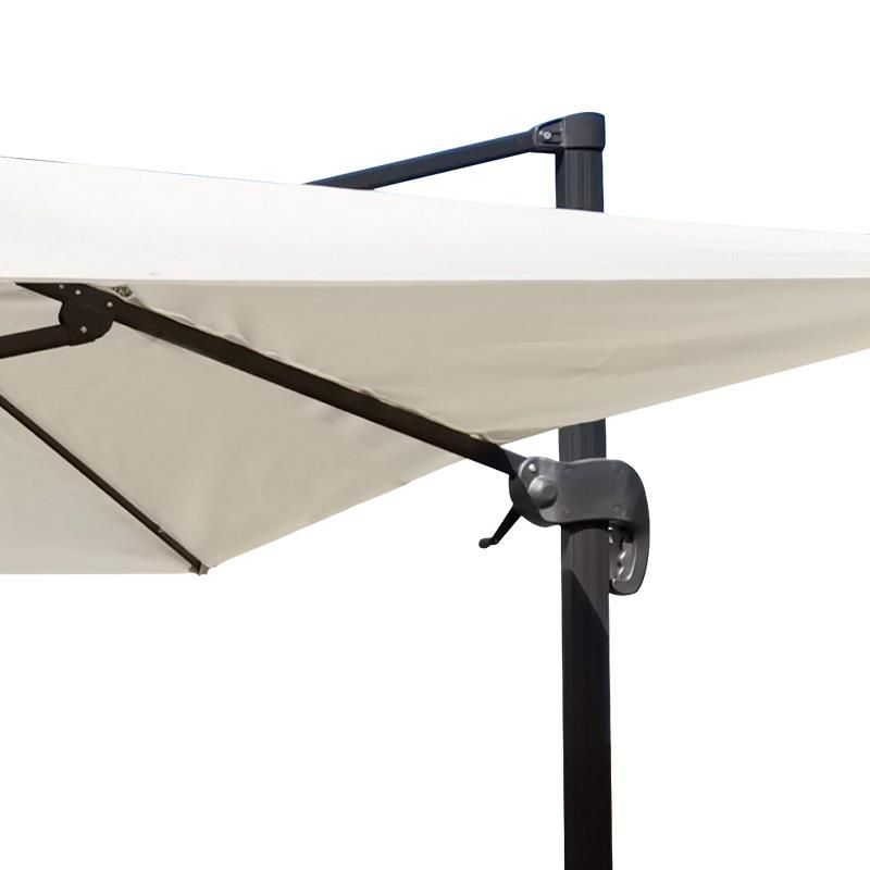 parasol colgante beige 3x3.5 metros imagen 3