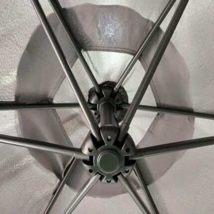 parasol colgante gris 3 metros imagen 4