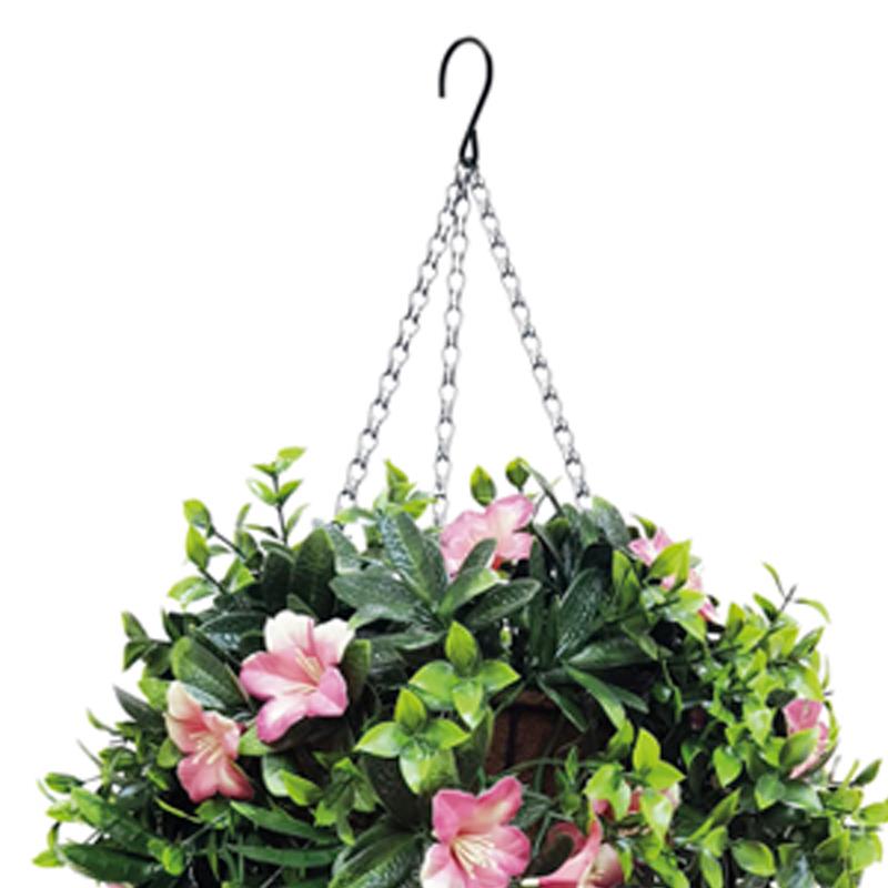 planta artificial colgante Abigail 100x35 en composición vegetal