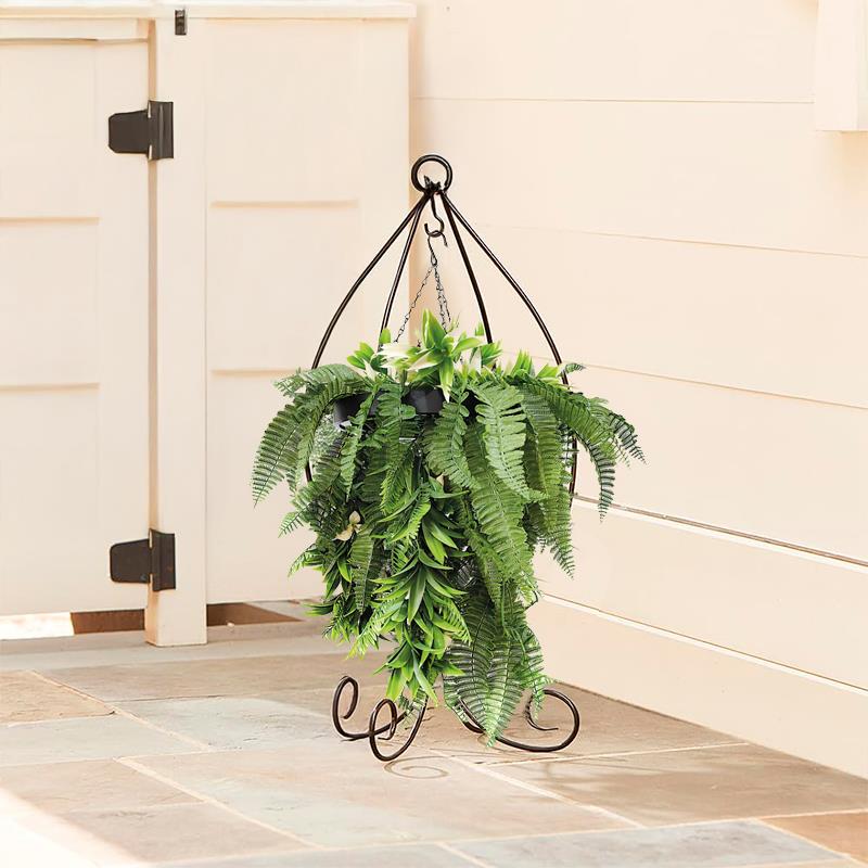 vista de planta artificial colgante Adrianna 50x70