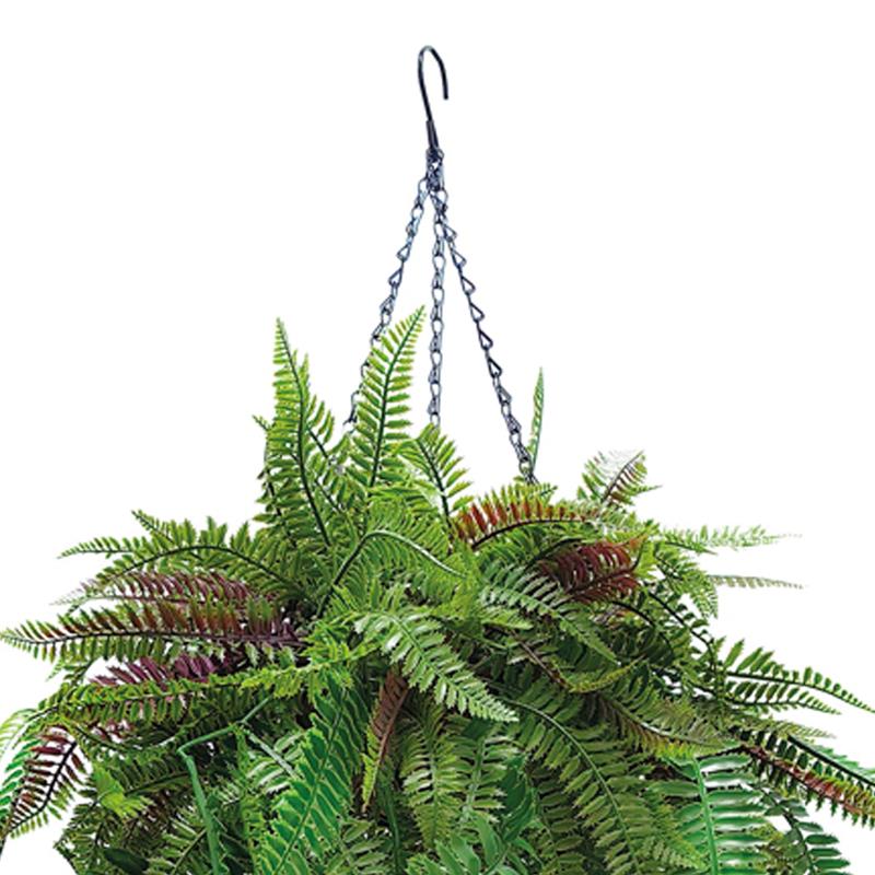 planta artificial colgante Amelia 50x85 en composición vegetal