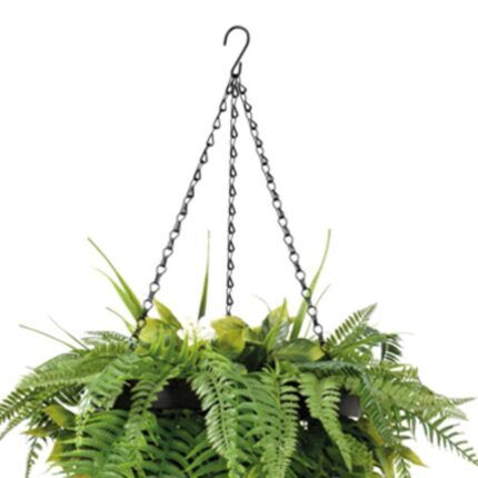 planta artificial colgante Audrey 55x110 en composición vegetal