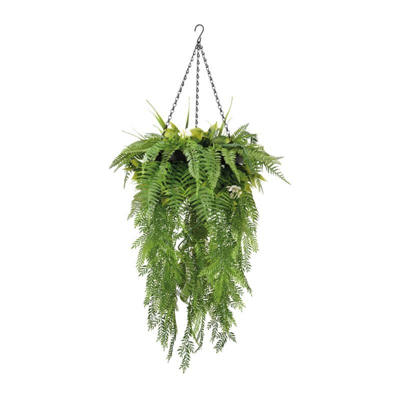 planta artificial colgante Audrey 55x110 para pared exterior