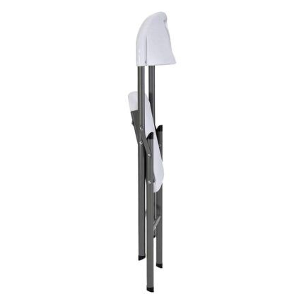Silla plegable blanca 44x83 Donna Garden imagen 5