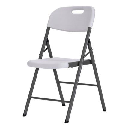 silla plegable blanca 44x83 para exterior