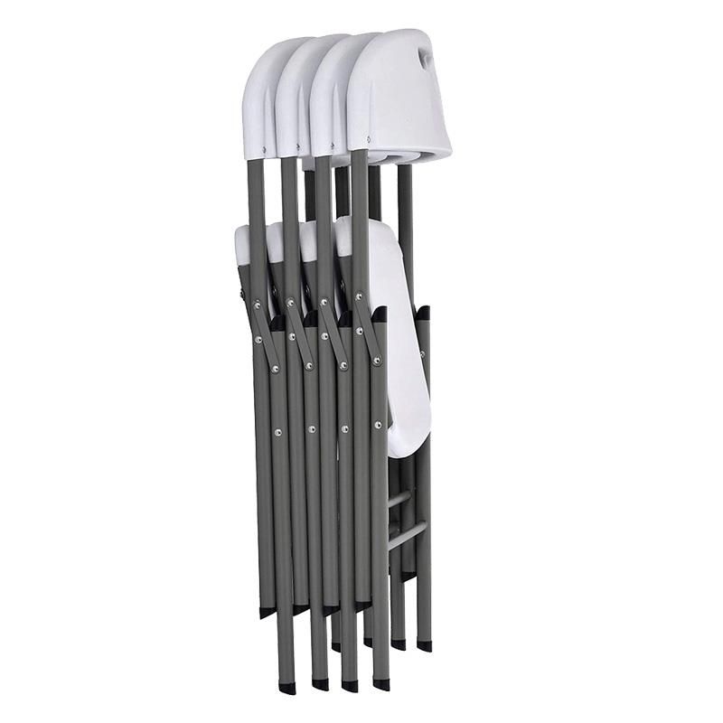 Silla plegable blanca 44x83 Donna Garden imagen 6